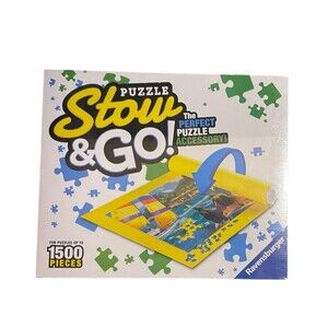 Ravensburger Puzzle Stow & Go! Roll Up Storage Mat 46" x 26" ~ New